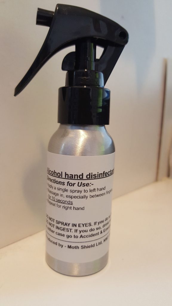 WINTER – a whole range of viruses to make our lives a whole lot more uncomfortable! - Use our sanitiser spray to keep yourself clean